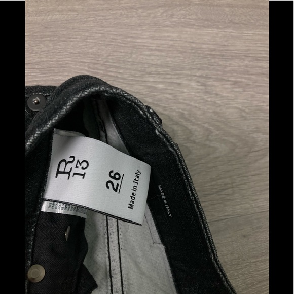 R13 Alison skinny leopard jeans. SIZE 26. BNWT - Picture 9 of 12